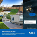 Tapo TC82 2K Battery Outdoor Security Camera Wireless