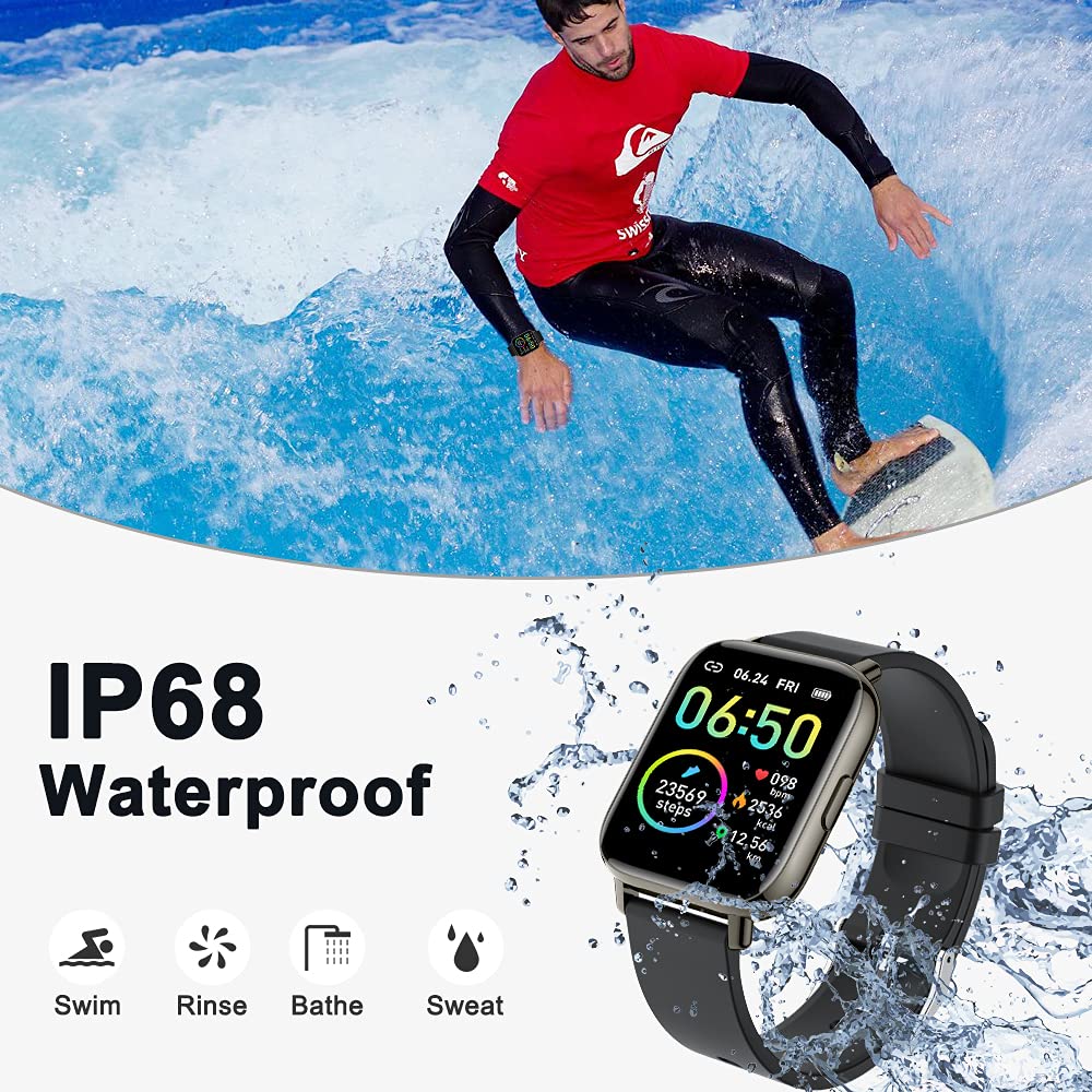 Motast Smart Watch, Fitness Tracker 1.69'' HD for Men Women