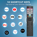 for JVC-TV-Remote-Control, Universal Replacement RM-C3338 for JVC Smart TV