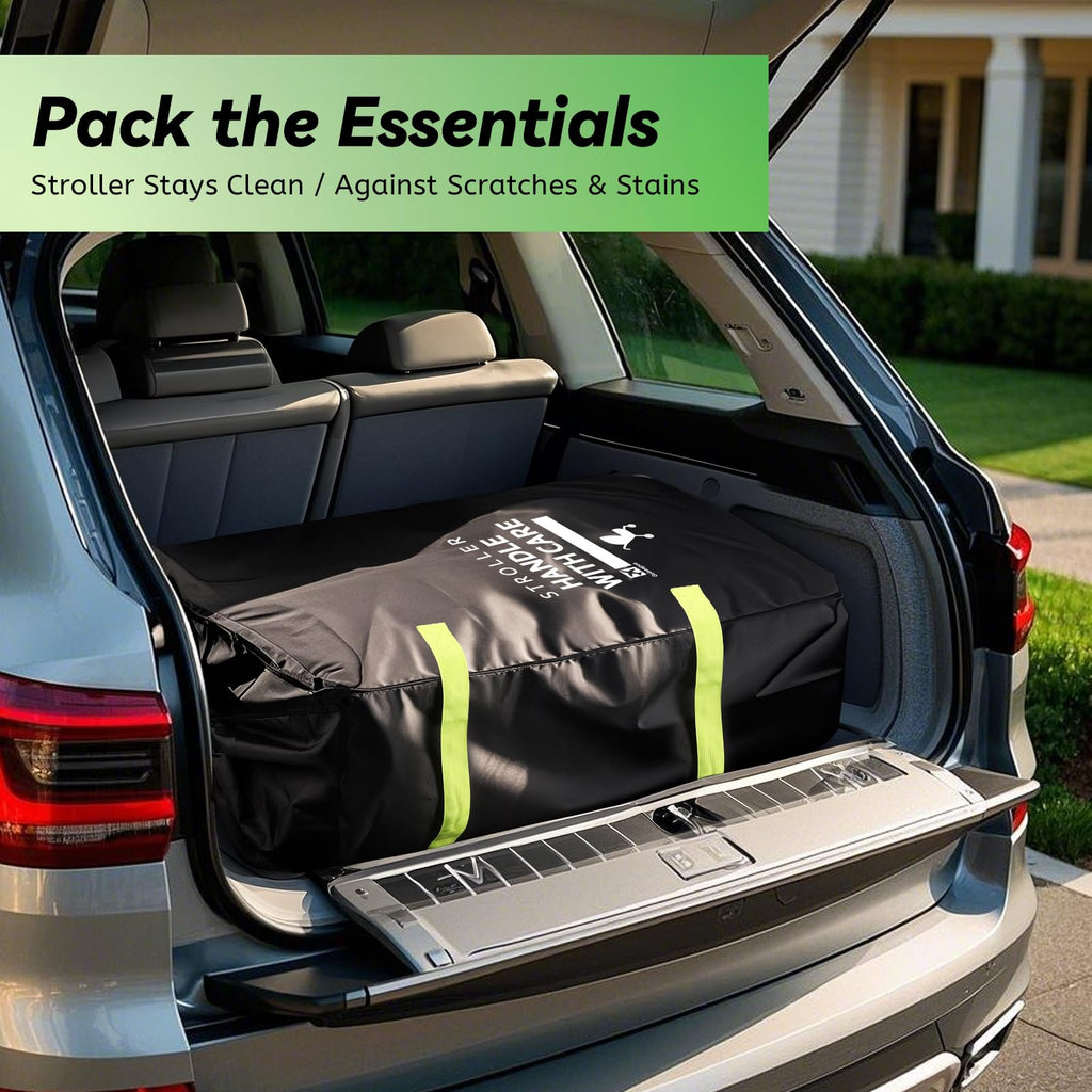 Pram Bag for Airplane, Baby Travel Essentials, Stroller Bag 119H*61W*38D cm