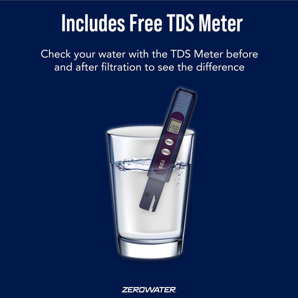 ZeroWater Official Replacement Water Filter Removes PFOA/PFOS 2-Pack