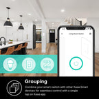Kasa Smart Light Switch, Single Pole, Need Neutral Wire, HS200