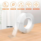 GRIFEMA GA4001-1 Double Sided Tape 3m x 2cm for Carpet & Wall