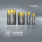 VARTA Batteries AAA, rechargeable, Pack of 16, Power on Demand, 1000 mAh