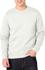 Amazon Essentials Men's Crew-Neck Fleece Sweatshirt with Ribbing (Available in Big and Tall)