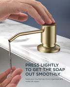 FORIOUS Kitchen Faucet with Cup Washer, Pull Down Sprayer, Brushed Nickel