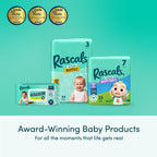 Rascals Premium Nappies Size 3, 296 Count, Feather-Soft