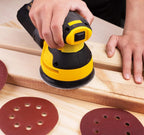 S SATC Sanding Discs 60 Grit 110Pcs Orbital Sander Discs 125mm Hook and Loop Round Orbital Sander Pads for Sanding