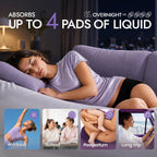 MOLLIS Disposable Period Pants Heavy Flow, Postpartum Underwear L/XL 16 Ct
