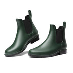 DREAM PAIRS Women's Ankle Wellies Chelsea Rain Boot