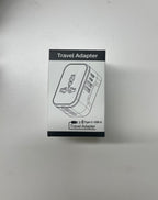 Universal Travel Adapter Worldwide with 2 USB C and 2 USB A Ports, International Travel Plug Adapter Worldwide USB Travel Adaptor All in One Universal Charger Power Adapter for European EU US UK AUS