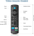 Replacement Remote with Voice for TV-Fire Stick/Cube/Insignia-Toshiba TV, 3rd Gen AMZ Fir‘eSmart Series TVs, TV Stick 4K/Max/4K/Lite/HD,Compatible with partial TCL/Pioneer/Hisense Series TVs