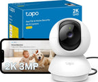 Tapo C210 2K 3MP Pan/Tilt Indoor Security Camera Pet Camera House Security