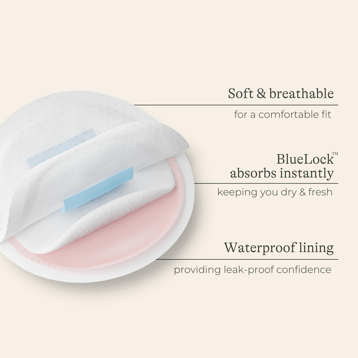 Lansinoh Disposable Breast Pads - Leakproof & Ultra Thin - 100 Pack