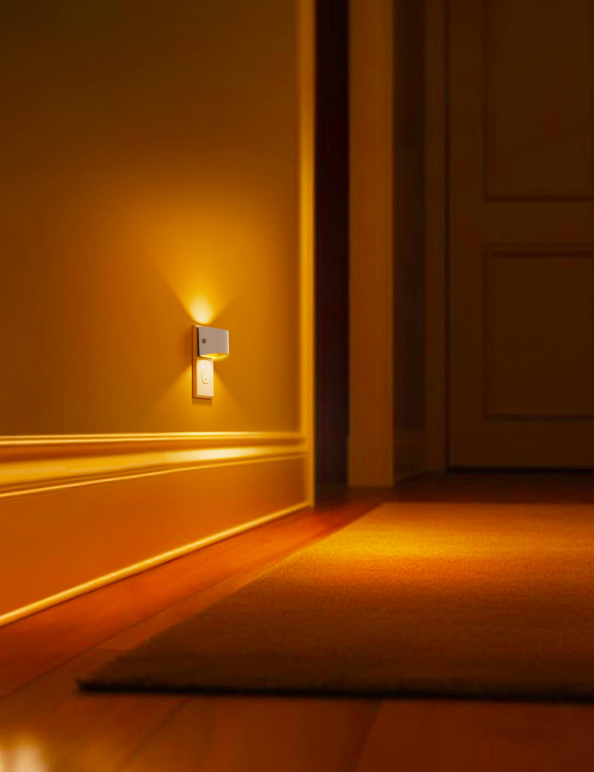 L LOHAS LED Night Lights Plug into Wall, Dimmable Night Light 2 Pack