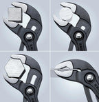 KNIPEX 87 01 250, 10 in. Cobra® Water Pump Pliers, Capacity 2 in.