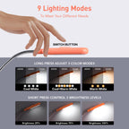 VAVOFO Rechargeable Reading Light, Clip on Book Light for Reading in Bed