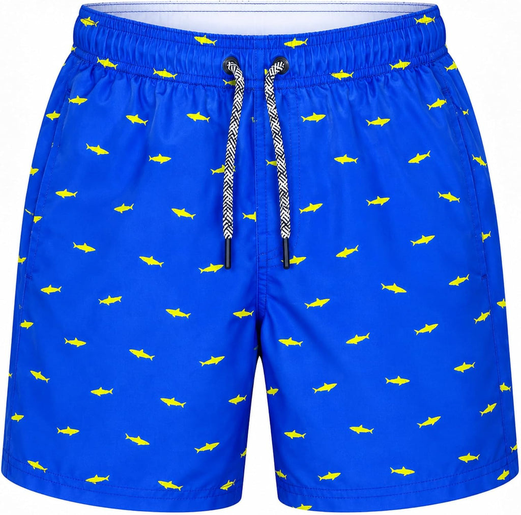 RIPT Boys Swim Shorts Quick Dry Mesh Lining Drawstring UV 50 Sun Protection