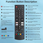 for Samsung TV Remote, for Samsung Smart TV Remote Control Replacement