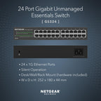 NETGEAR 5 Port Gigabit Network Switch, Unmanaged Ethernet Switch GS305