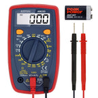 AstroAI Digital Multimeter Tester 2000 Counts with DC AC Voltmeter and Ohm Volt Amp Meter; Measures Voltage, Current, Resistance, Continuity and Diode, Blue