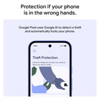 Google Pixel 10a - 7 years of new updates and features, 30+ hours battery, Camera Coach, Gemini Live, Pixel Safe - Fog, 128GB