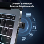 UGREEN Bluetooth 5.4 Adapter, USB Bluetooth Dongle for PC, Plug & Play
