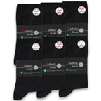 SockWaddles Diabetic Socks for Men & Women, 6 Pairs, Soft Loose Top