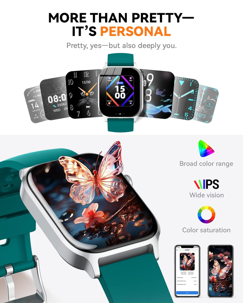 Smart Watch for Men Women- Answer/Make Call, 2026 IP68 Waterproof Fitness Tracker Watch with Sleep Step Counter Activity Smartwatch for Samsung Android iPhone iOS (Deep Burgundy, 1.83)