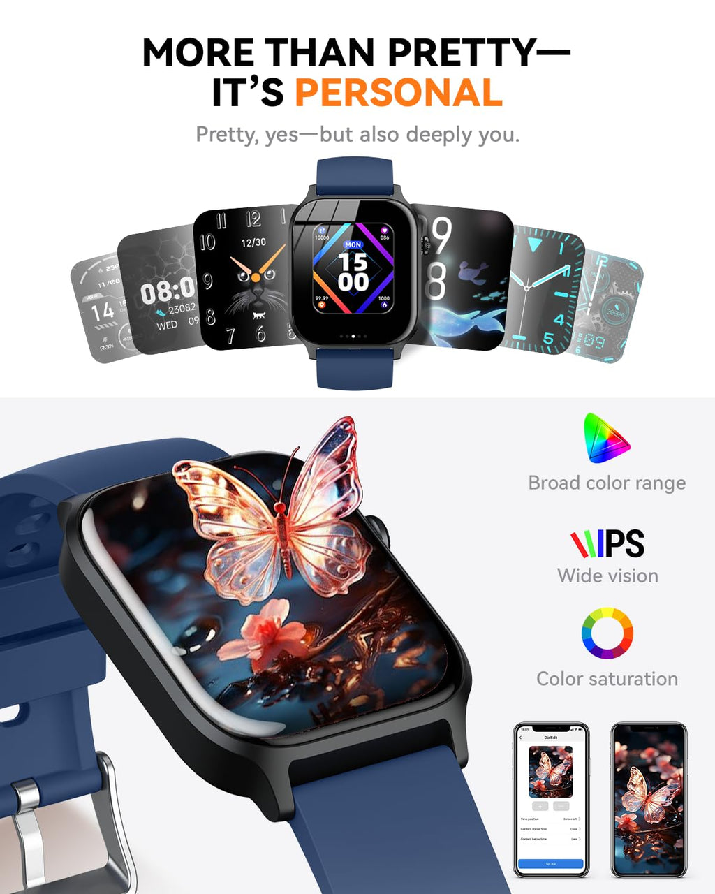 Smart Watch for Men Women- Answer/Make Call, 2026 IP68 Waterproof Fitness Tracker Watch with Sleep Step Counter Activity Smartwatch for Samsung Android iPhone iOS (Deep Burgundy, 1.83)