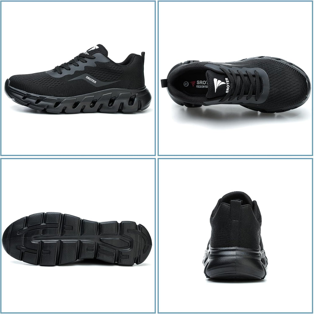 Steel Toe Cap Trainers Safety Trainers Mens Womens Lightweight Safety Shoes Non Slip Breathable Comfortable Work Boots