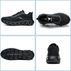 Steel Toe Cap Trainers Safety Trainers Mens Womens Lightweight Safety Shoes Non Slip Breathable Comfortable Work Boots