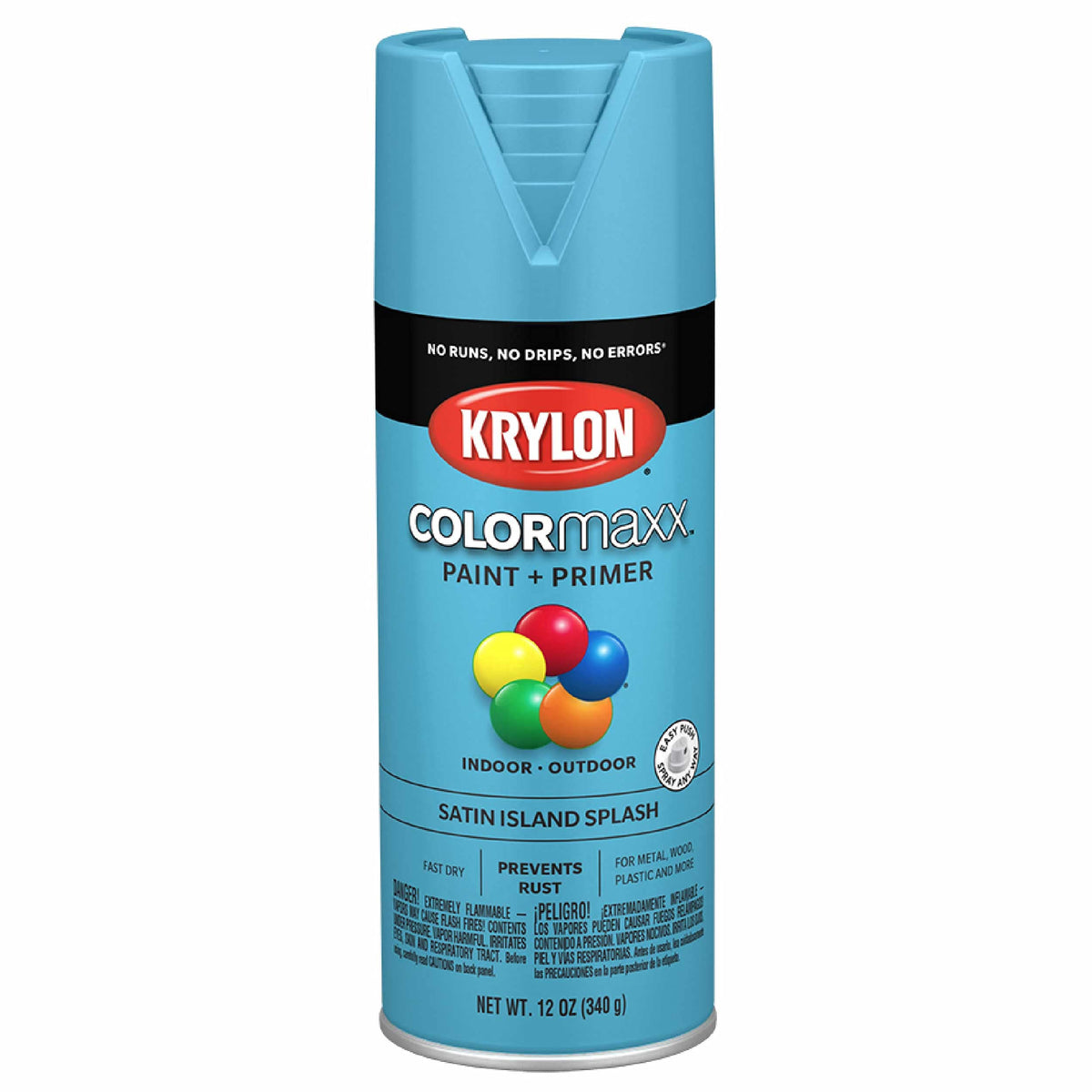 Krylon ColorMaxx 12 Oz. Gloss Spray Paint, Pumpkin Orange - 1 Each
