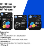 HP 303 Black & Tri-colour Original Ink Cartridges 2-Pack