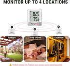 TempPro TempAir Digital Hygrometer Indoor Thermometer