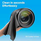 Japanese-Style Premium Microfiber Glasses Cleaning Cloth Streak & Scratch-Free Lens Cleaning Cloth – Safe for Eyeglasses, Sunglasses, Glasses Cleaner, Lens Wipes, iPhone & Screens (6 Pack)
