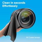 Japanese-Style Premium Microfiber Glasses Cleaning Cloth Streak & Scratch-Free Lens Cleaning Cloth – Safe for Eyeglasses, Sunglasses, Glasses Cleaner, Lens Wipes, iPhone & Screens (6 Pack)