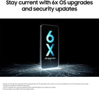Samsung Galaxy A17 5G, AI Smartphone, Slim 7.5mm Frame, Large Screen, 50MP Camera, 128GB Storage, 4GB Memory, 5000 mAh Battery, Black, 3 Year Extended Warranty (UK Version)