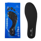 Women’s Memory Foam Insoles Replacement, Running Insoles Inserts for Sports Shoes Trainers Sneakers Work Boots Walking Shoes, Cushioning Comfort Insoles for Women 1 Pair, Size 5 UK W, Black