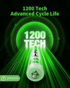 EBL AAA Rechargeable Batteries 1100mAh 8-Pack 1.2V Ni-MH Battery