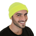 Beanie Hat Plain Soft Comfortable Casual for Men Women Warm Knitted Winter Woolly Skully Ski Headwear Stretchy Thermal Unisex Cap Perfect for Daily Wear Outdoor Sports and Hiking