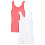 Amazon Essentials Women's Slim-Fit Vest, Pack of 2