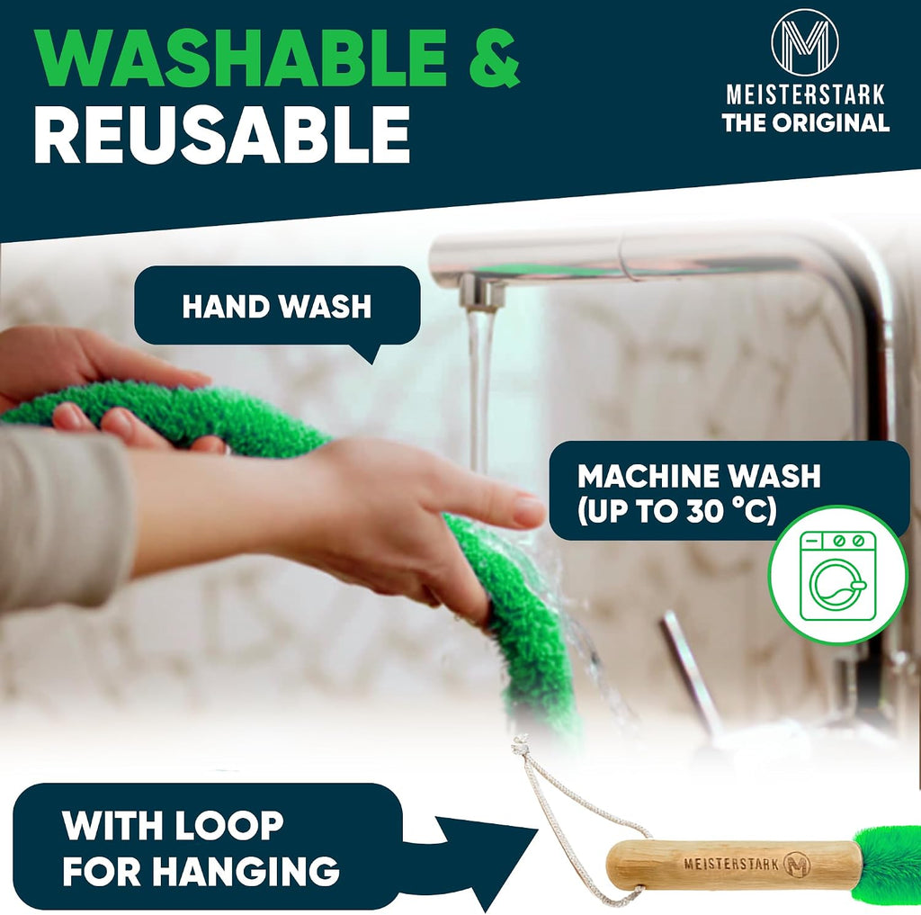 THE ORIGINAL Radiator Cleaner Brush 115cmI Long Radiator Brush for Cleaning