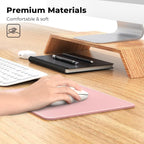 cimetech Mouse Mat, Gaming Mouse Pad, Ultra Thin Portable Mousepad, Black