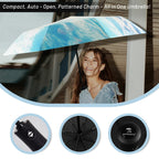 SY COMPACT Travel Umbrella Windproof Automatic Unbreakable UV Protection