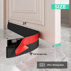 Hojoy Draft Excluder for Doors, Self Adhesive Door Draft Excluder 2 Pack