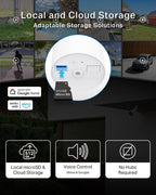Tapo TC82 2K Battery Outdoor Security Camera Wireless