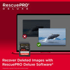 SanDisk 1TB Extreme PRO SDXC card, SD Card, V60 Memory card, 6K & 4K UHD, up to 280 MB/s, Shock, Temperature, Water and X-Ray Proof, RescuePro Deluxe data recovery software, UHS-II, Class 10, U3