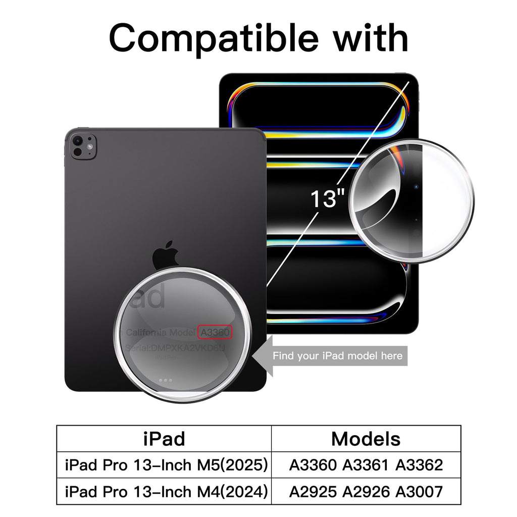 JETech Screen Protector for iPad Air 11" M4/M3/M2, 2-Pack