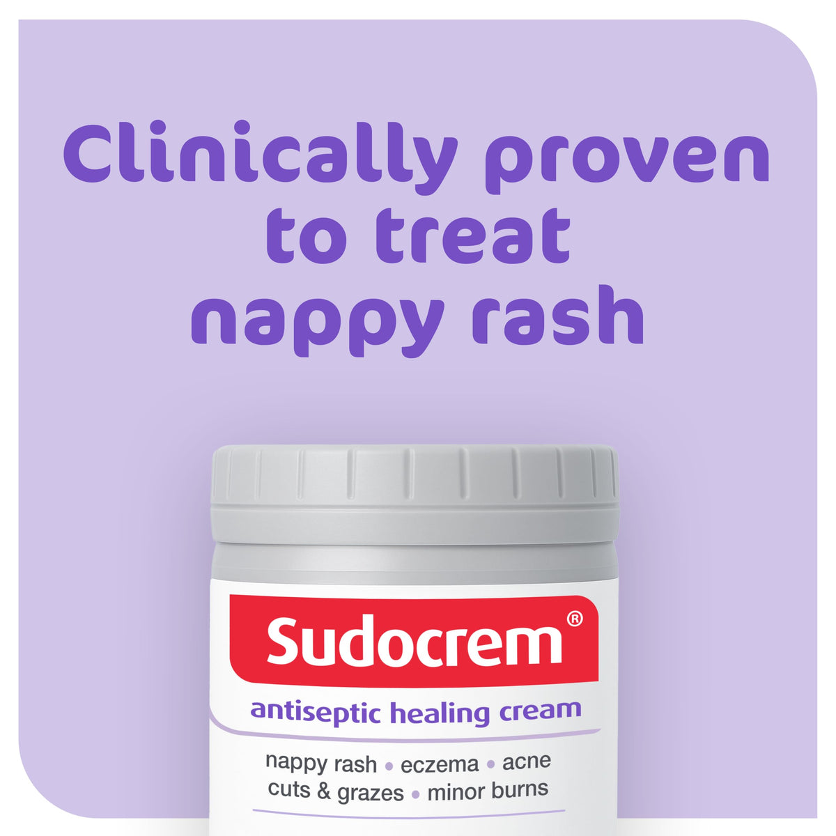 Sudocrem® Antiseptic Healing Cream, Zinc Oxide Cream, 250g